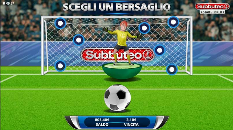 Subbuteo Star Strike Bonus Game